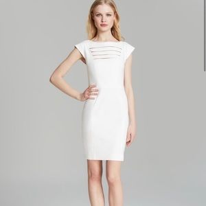 French Connection White Estelle Dress
